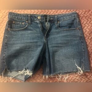 Aeropostale Blue Baggy Denim Shorts